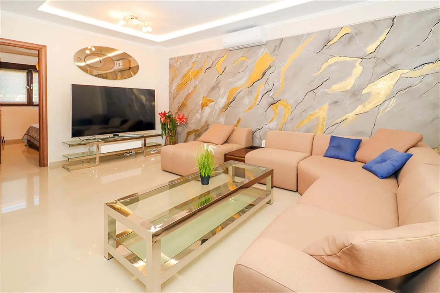 Holiday home Marina Pool Villa Hanioti 3 Bedrooms 8 Guests