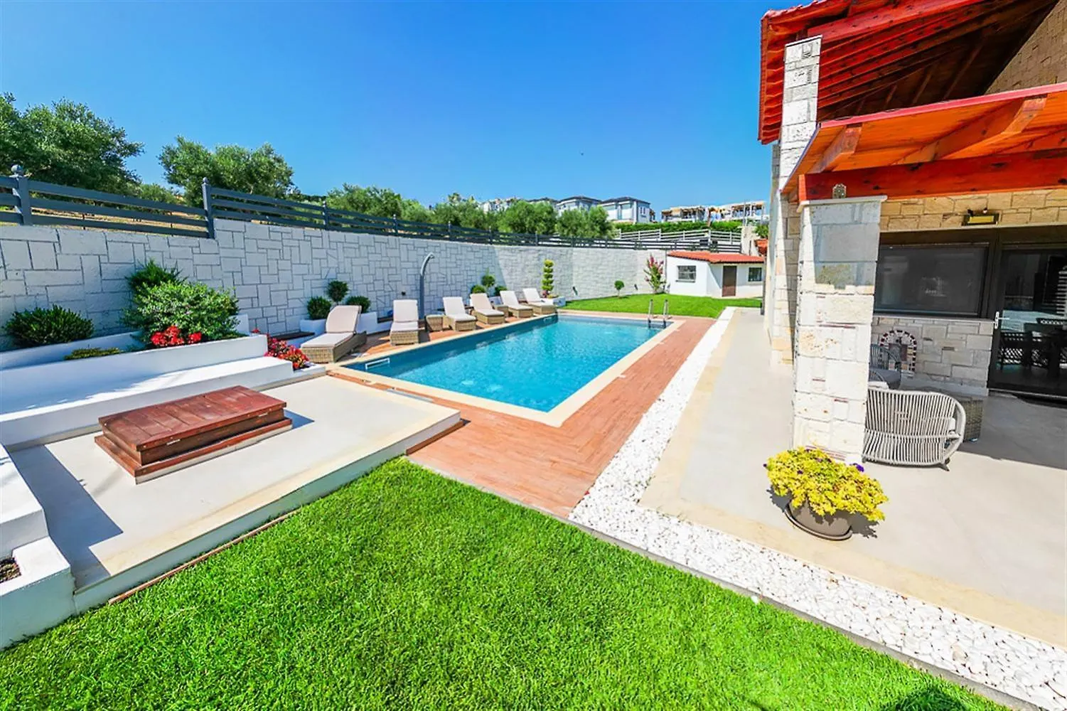 Marina Pool Villa Hanioti 3 Bedrooms 8 Guests 0*,
